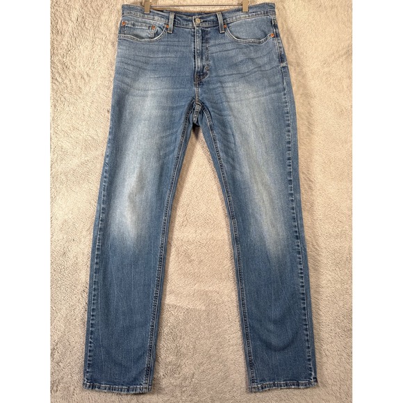 Levi's 541 Athletic Fit Jeans Mens  Fits 35x33.5 Tag 34x34 Light Wash Denim READ - Picture 1 of 8